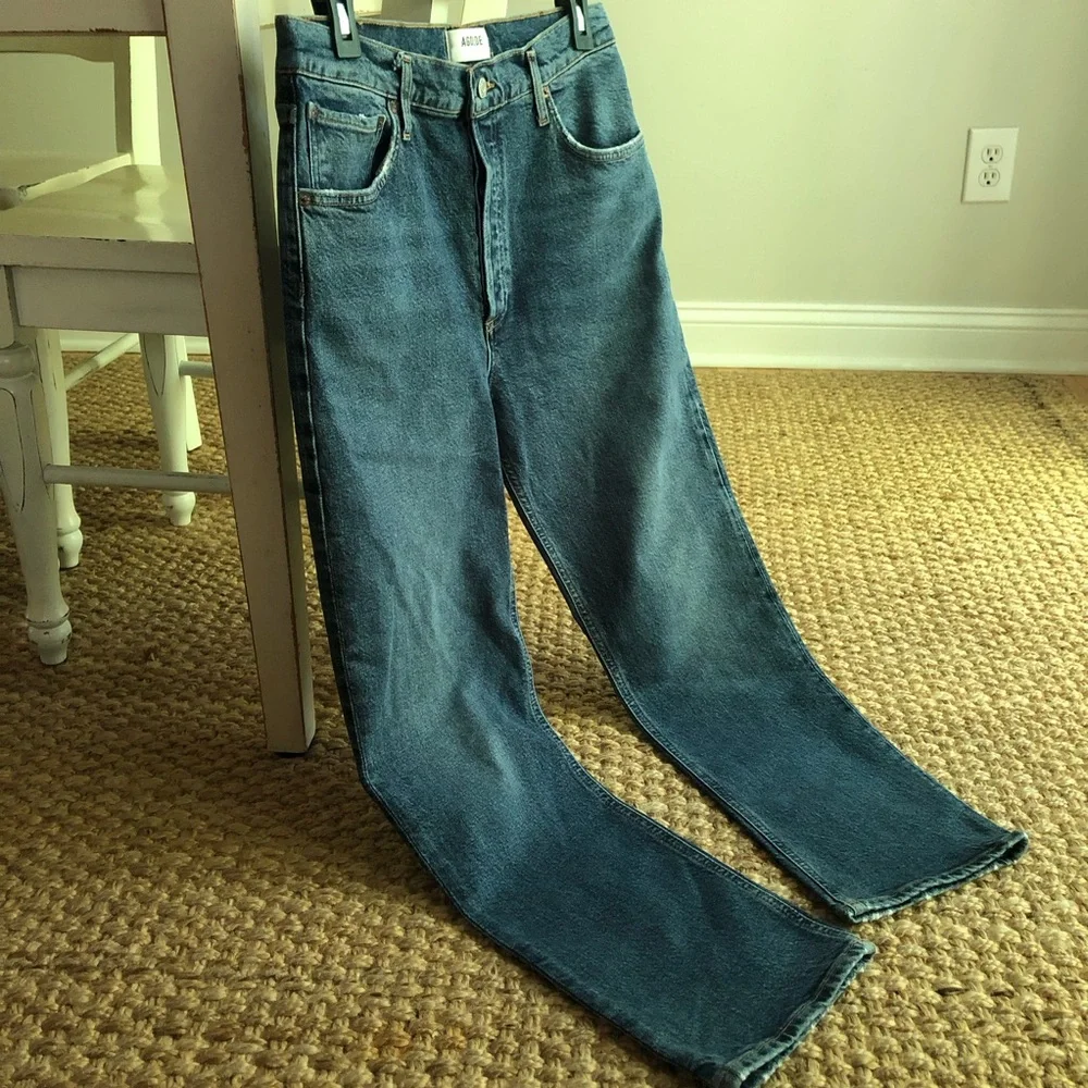 New: Agolde Riley Denim Jeans. Organic Cotton. Size 30 - Picture 7 of 16